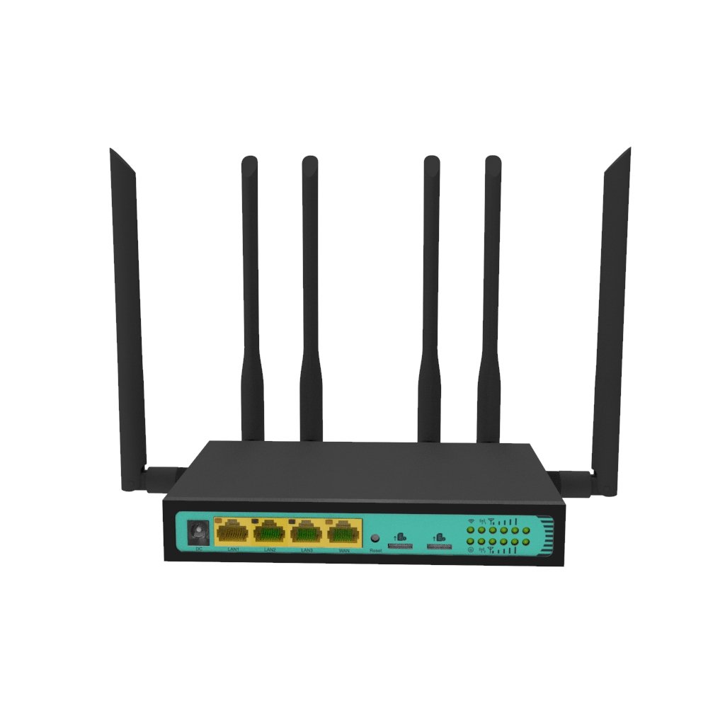 Openwrt Firmware Dual Sim Dual Band Mobile 2.4G Wifi 3G 4GLTE Router With Sim Card Slot
